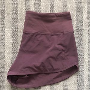 EUC Lululemon High Rise Speed Short